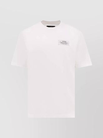 Amiri cotton logo print t-shirt