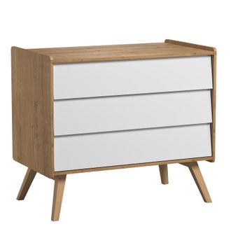 Vox Commode 3 Tiroirs Vox Vintage Bois Blanc