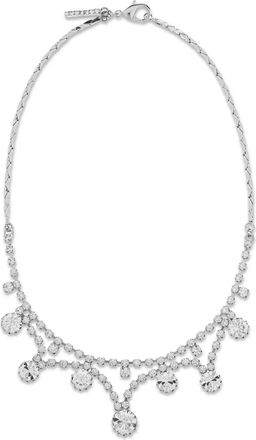 Alessandra Rich Choker a catena con cristalli - Argento