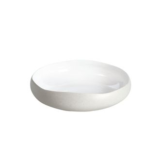 Medard De Noblat Plato de sopa 20 cm (Juego de 6) Gres natural Blanco