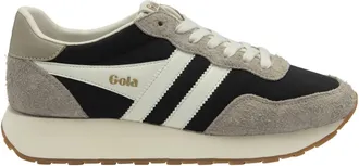Gola Womens Arizona Sneakers In Black/feather Grey/off White