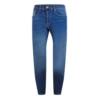 Diesel Uniseks Adult 2023 D-Finitive Katoenen Denim Jeans (Donkerblauw)