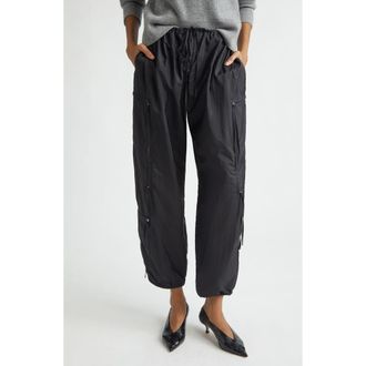 Brandon Maxwell The Scout Cargo Pants in Black at Nordstrom, Size Small