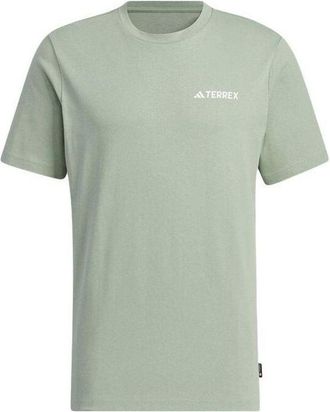 adidas Terrex Graphic T-Shirt Asia Sizing Green IS0283
