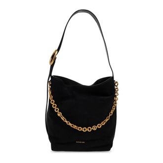 Michael Kors Tassen, Dames, Zwart, ONE Size, Leer, Nolita Bag