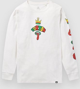 Burton Countrblnce 26 Kids Longsleeve T-Shirt weiss