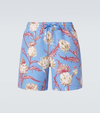 Loewe Printed swim trunks