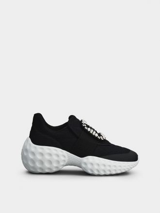 Roger Vivier Viv Run Light Sneakers in fabrics