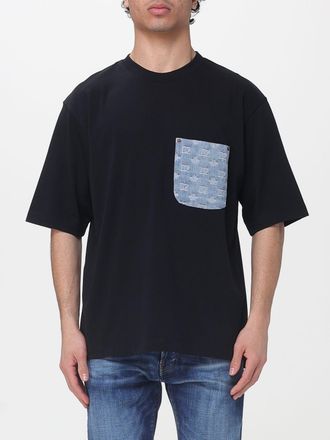 Dsquared2 T-shirt in cotone con tasca di jeans Dsquared2