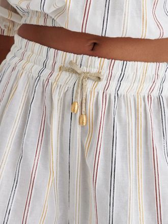 Eres Womens Neda Striped Shorts Ss25 W
