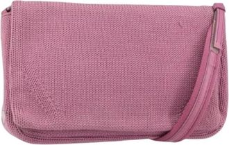 Prada Pre-owned Vintage Cross Body Bag - Dames - Vintage Schoudertas - Roze - ONE Size - Katoen - Vintage