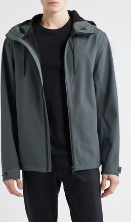 Rains Suva Softshell Jacket in Dark Grey at Nordstrom, Size X-Large