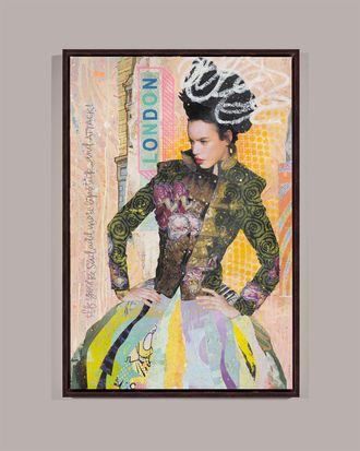 RFA Fine Art Fashion Fix London & apos; Wall Art on Canvas