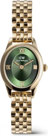 Daniel Wellington Elegante Gouden Dameshorloge - Dames - Horloges - Geel - ONE Size - Accessoires