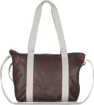 Rick Owens Trolley tote bag - men - Leather - One Size - Brown
