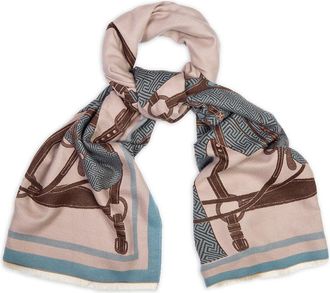 Saachi Saachi Equestrian Reversible Scarf
