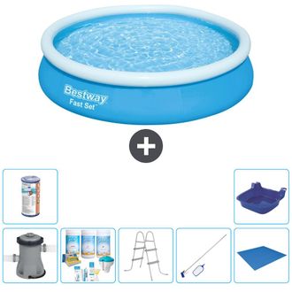 Bestway Piscina Bestway Fast Set Redonda - 366x76 Cm - 8-piezas S22026