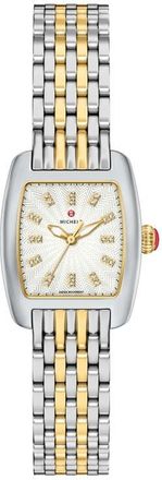 Michele Urban Petite 2-Tone Bracelet Watch, 22mm in Two Tone at Nordstrom