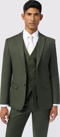 Ted Baker Mens Slim Fit Flannel Jacket - Green - Size 48 (Chest)