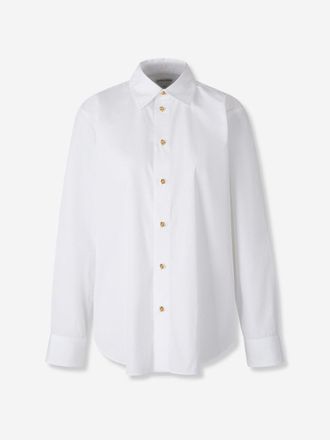 Bottega Veneta Plain Cotton Shirt