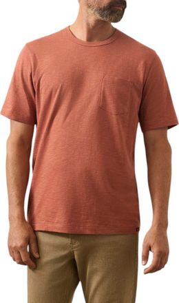 Faherty Sunwashed Pocket T-Shirt in Dusty Sienna at Nordstrom Rack, Size Small