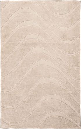 LALEE Hochwertiger, waschbarer Badteppich Lina - Beige