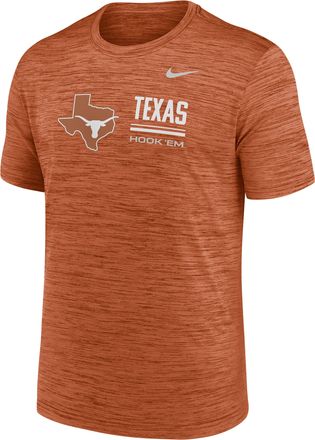 Nike Texas Sideline Velocity Nike Mens Dri-FIT College T-Shirt in Orange | 02ER81FTXE-PCW