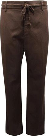 Mason's New York Straight Broeken - Dames - Straight fit broeken - Bruin - 2XL - Katoen - Broeken
