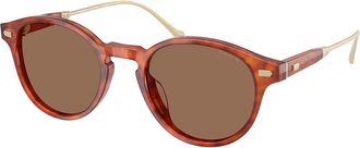 Coach HC8428U CAD83 577473 Mens Sunglasses Tortoiseshell Size 50
