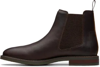 Clarks Mens Jaxen EasyChelsea Boots, Brown Tumb, 39.5 EU