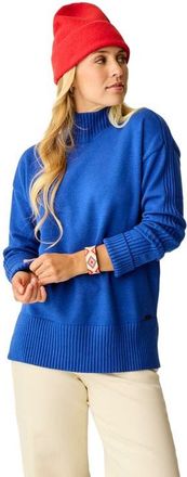 Carve Designs Woodward Sweater in Capri Heather at Nordstrom, Size Xx-Small