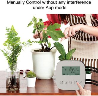 OEM Kit De Riego Por Goteo Diy Con Control Remoto, Modo De Riego Autom&aacute;tico/manual Mediante Aplicaci&oacute;n, Sistema De Riego Autom&aacute;tico Wifi, Carga Solar Prog