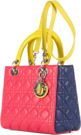 Dior Borsa a spalla trapuntata - Rosa