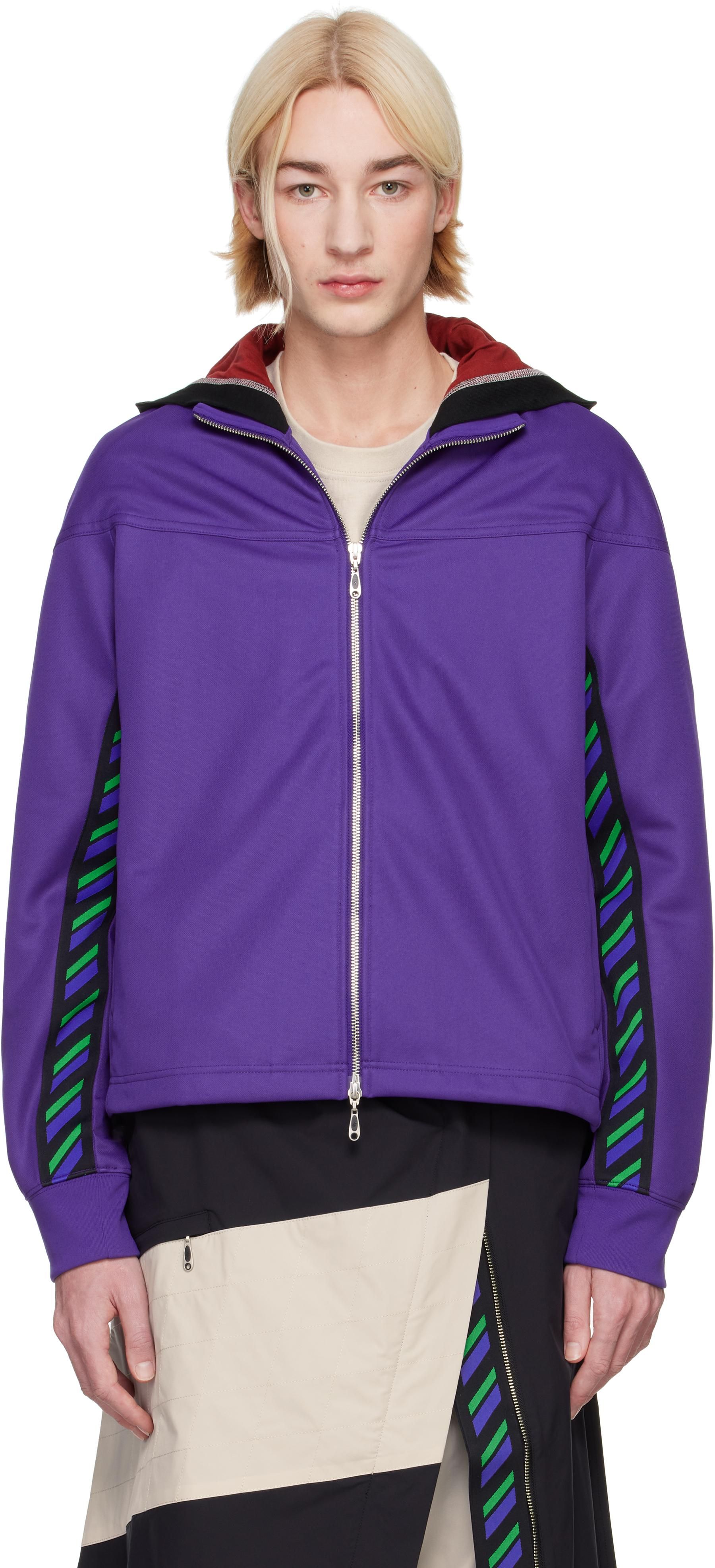 Asics Purple Kiko Kostadinov Edition Styrax Track Jacket ab 