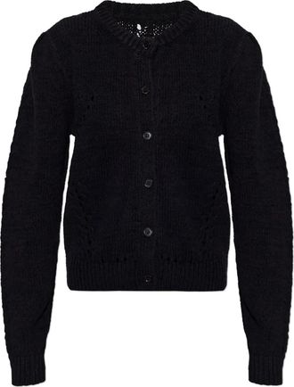 Ulla Johnson Cardigan in maglia con bottoni - Nero