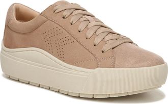 Dr. Scholls Womens Dr. Scholls Take It Easy Sneaker Brown Leather Platform Shoes ZOGG2290