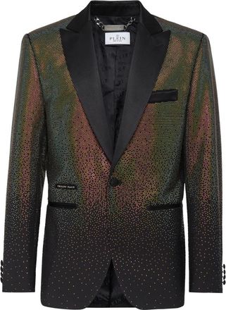 Philipp Plein Lord Fit Blazer - Heren - Blazers - Veelkleurig - 2XL - Wol - Jassen
