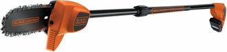 Black+Decker Black&decker - Black+decker Sega Potatrice A Batteria 18v Litio 2.0ah Barra Da 20cm Asta Regolabile Fino A 2.5 Metri