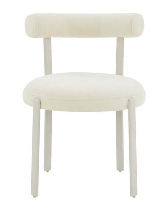 TOV Furniture Tov Furniture Margaret Textured Velvet Bolster Back Dining Chair