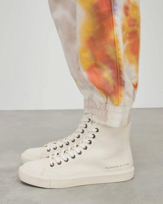 AllSaints Cotton Bryany Canvas High Top Trainers, Size: UK 8/US 11/EU 41