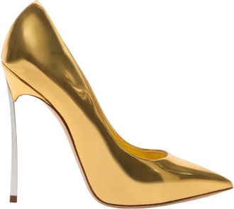 Casadei Blade Interstellar Pumps - Dames - Pumps - Geel - 38 EU - Polyester - Schoenen