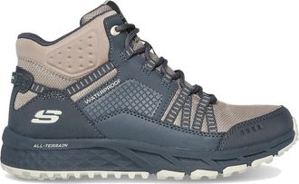 Skechers 180063 Escape Plan-Outward-Voyage waterproof boot (Grey, UK Footwear Size System, Adult, Women, Numeric, Medium, 7)
