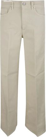 Pantaloni Torino Cindy Jeans - Dames - Loose Fit Jeans - Beige - W25 - Denim - Jeans