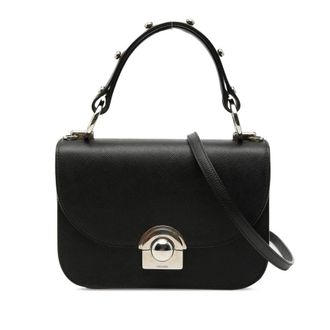 Prada Pre-owned Prada Saffiano Lux Arcade Satchel Ladies 41713RH6KPQBH9YO