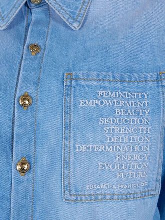 Elisabetta Franchi Denim Jumpsuit