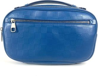 Louis Vuitton Blue Damier Infini Shoulder Bag Sling Bag (Pre-Owned)