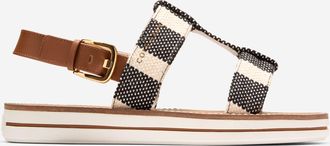 Cole Haan Womens Pinch Long-Weekender Sandals - Black Size 10.5