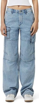 Rag & Bone Nora Wide Leg Cargo Jeans in Lakeside at Nordstrom Rack, Size 30