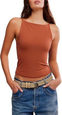 Free People Round Two Camisole in Canyon Sunset at Nordstrom, Size X-Small