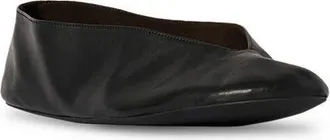 The Row Fay II Ballerina Flat in Black at Nordstrom, Size 37